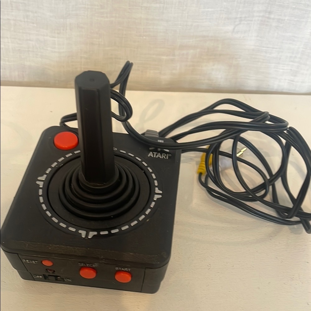 Black Atari plug in  multi game piece